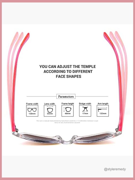 Square Frame Mirrored Lens Sunglasses UV400 Protection main image 4